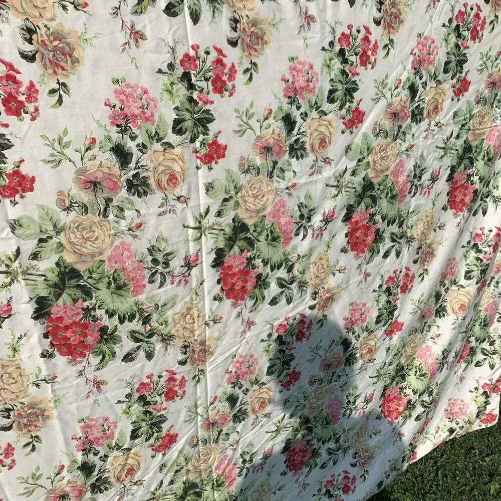IKEA Emmie Blom Duvet Cover Set Queen/Full Vintage Reversible Country Coquette